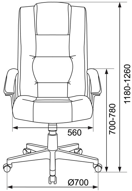 Газлифт для кресла t 9906axsn